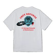 Load image into Gallery viewer, OBEY | Savage Sounds Leopard T-Shirt | White