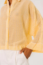 Load image into Gallery viewer, SACRECOEUR | Laelia Shirt | Yellow - LONDØNWORKS