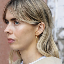 Load image into Gallery viewer, NORDIC MUSE | Large Entwined Hoops | Gold