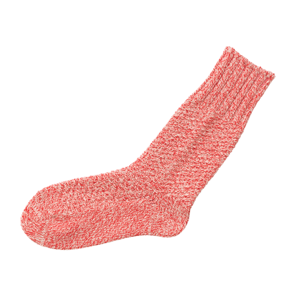 NISHIGUCHI KUTSUSHITA | Boston Wool Cotton Boot Socks | Lobster Roll