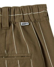 Load image into Gallery viewer, OBEY | Foster Stripe Pleated Short | Canteen Multi