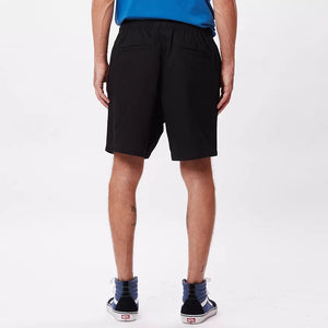 OBEY | Easy Relaxed Twill Shorts | Black - LONDØNWORKS