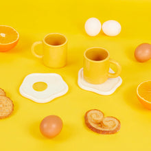 Load image into Gallery viewer, OLI OLSEN | Balvi Sunny Side Up Ceramic Espresso Cups | Set of 2