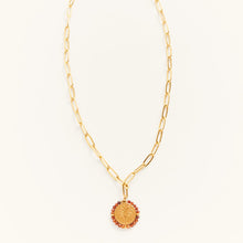 Load image into Gallery viewer, PALAS | Palma Sand Medal Necklace | Gold Plated - LONDØNWORKS