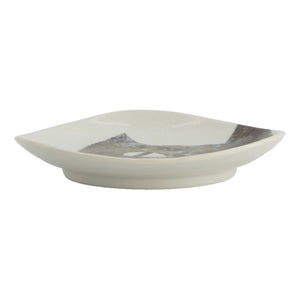 TOKYO DESIGN STUDIO | Neko Maruke Cat Plate | Black - LONDØNWORKS