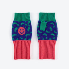 Load image into Gallery viewer, MISS POMPOM | Smiley Fingerless Wool Gloves - LONDØNWORKS