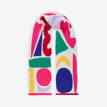 Load image into Gallery viewer, MISS POMPOM | Collage Wool Scarf | Multi - LONDØNWORKS