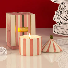 Load image into Gallery viewer, ZESTY LEMONS | Carnival Illusion Pink Candle | Fig &amp; Neroli