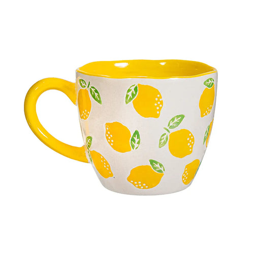 S & B | Lemon Mug | Yellow