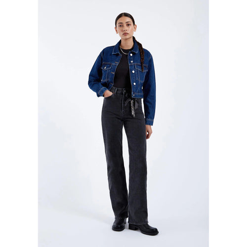 DR DENIM | Echo Jeans | Tar Retro Black - LONDØNWORKS