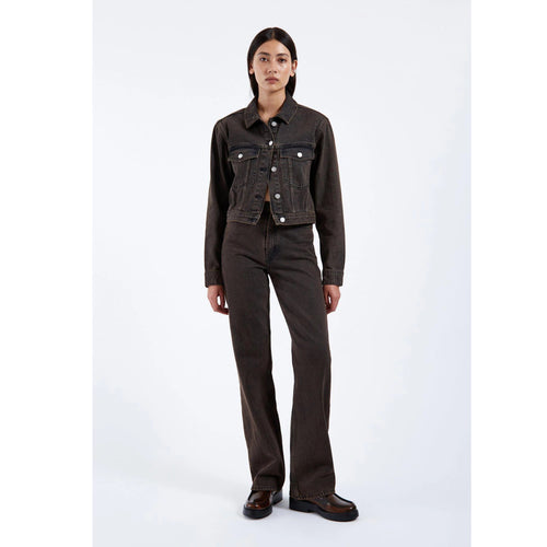 DR DENIM | Echo Jeans | Tar Jet Brown - LONDØNWORKS