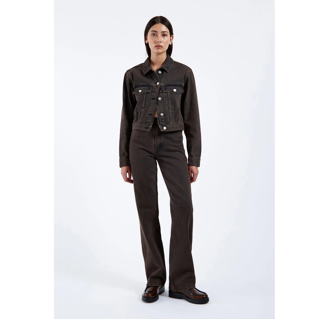 DR DENIM | Echo Jeans | Tar Jet Brown - LONDØNWORKS