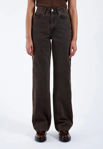 DR DENIM | Echo Jeans | Tar Jet Brown - LONDØNWORKS