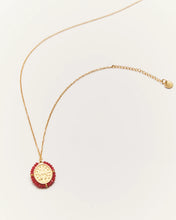 Load image into Gallery viewer, PALAS | Santa Maria Necklace | Gold Plated | Red