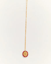 Load image into Gallery viewer, PALAS | Santa Maria Necklace | Gold Plated | Red