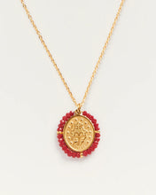 Load image into Gallery viewer, PALAS | Santa Maria Necklace | Gold Plated | Red