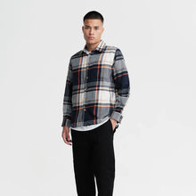 Load image into Gallery viewer, PARLEZ | Rotan Check Shirt | Navy