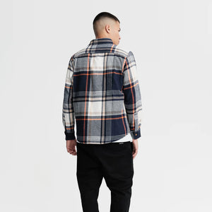 PARLEZ | Rotan Check Shirt | Navy