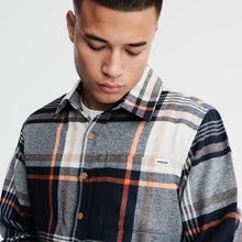 Load image into Gallery viewer, PARLEZ | Rotan Check Shirt | Navy