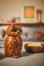 Load image into Gallery viewer, HKLIVING | Ceramic Owl Jar | Roasted Brown