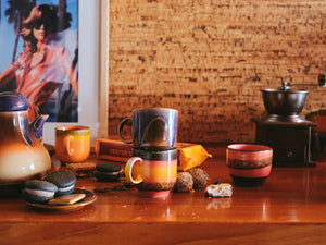 HKLIVING | Set of 4 Coffee Mugs | Brazil - LONDØNWORKS