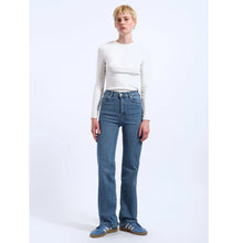 Load image into Gallery viewer, DR DENIM | Moxy Straight Jeans | Cape Sky Worn Hem