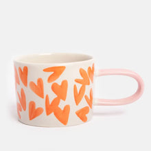 Load image into Gallery viewer, CAROLINE GARDNER | Magnet Hearts Ceramic Mug - LONDØNWORKS