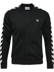 HUMMEL | hmlARCHIVE Regular Poly Zip Jacket | Black - LONDØNWORKS