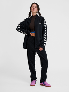 HUMMEL | hmlARCHIVE Regular Poly Zip Jacket | Black - LONDØNWORKS