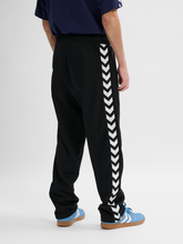 Load image into Gallery viewer, HUMMEL | hmlARCHIVE Regular Poly Pants | Black - LONDØNWORKS