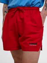 Load image into Gallery viewer, HUMMEL | hmlNED Swim Shorts | Barbados Cherry