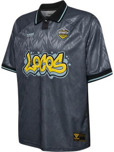 HUMMEL | Loose Soccer Jersey El Paso | Black - LONDØNWORKS