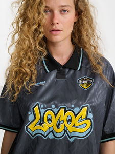 HUMMEL | Loose Soccer Jersey El Paso | Black - LONDØNWORKS