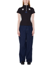 Load image into Gallery viewer, OBEY | Relay Mock Neck Top | Black