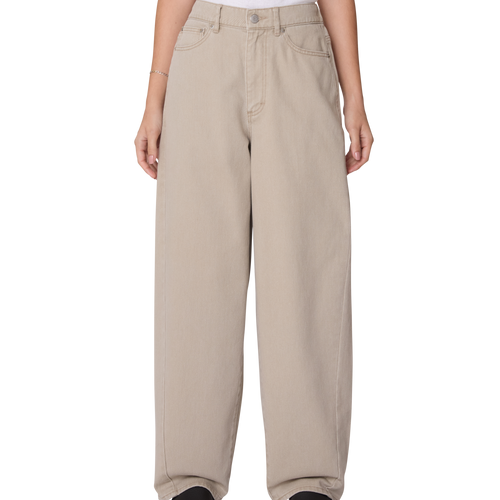 OBEY | Leah III Baggy Denim Denim | Milk Tea Faded Wash - LONDØNWORKS
