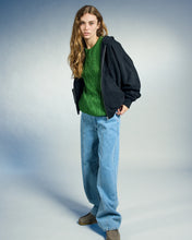 Load image into Gallery viewer, OBEY | W Isabella Loose Cable Sweater | Clover