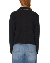 Load image into Gallery viewer, OBEY | Amelie Button Down Sweater | Off Black