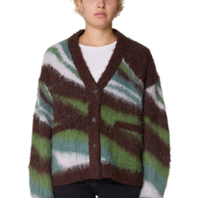 Load image into Gallery viewer, OBEY | Delirium Cardigan | Brown Multi - LONDØNWORKS