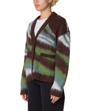 Load image into Gallery viewer, OBEY | Delirium Cardigan | Brown Multi - LONDØNWORKS