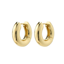 Load image into Gallery viewer, PILGRIM | Aica Chunky Hoop Earrings | Gold Plated