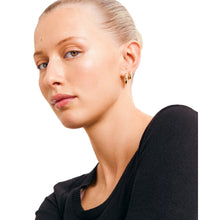 Load image into Gallery viewer, PILGRIM | Aica Chunky Hoop Earrings | Gold Plated
