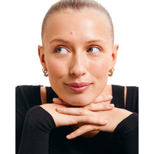Load image into Gallery viewer, PILGRIM | Aica Chunky Hoop Earrings | Gold Plated