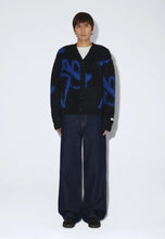 Load image into Gallery viewer, DR DENIM | Dig F Cardigan | Black Blue Bloom