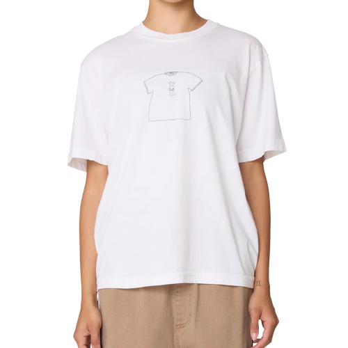 OBEY | W Tiny Bunny Tee | White - LONDØNWORKS
