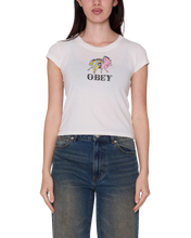 Load image into Gallery viewer, OBEY | Polka Dot Pony T-Shirt | White