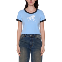 Load image into Gallery viewer, OBEY | Unicon Kaci Ringer T-Shirt | Blue