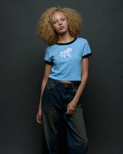 Load image into Gallery viewer, OBEY | Unicon Kaci Ringer T-Shirt | Blue