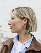 Load image into Gallery viewer, NORDIC MUSE | Bold Crescent Hoop Earrings | Gold - LONDØNWORKS