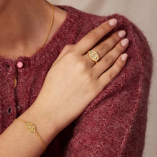 Load image into Gallery viewer, ASHIANA | Demi Rainbow Crystal Gold Bracelet