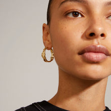 Load image into Gallery viewer, PILGRIM | Julita Hoop Earrings | Gold Plated